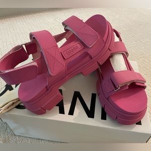 GANNI Rubber Sandals